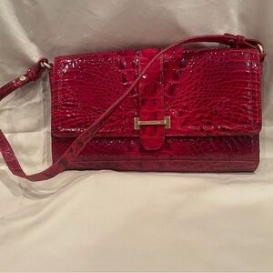 Red Brahmin Handbag